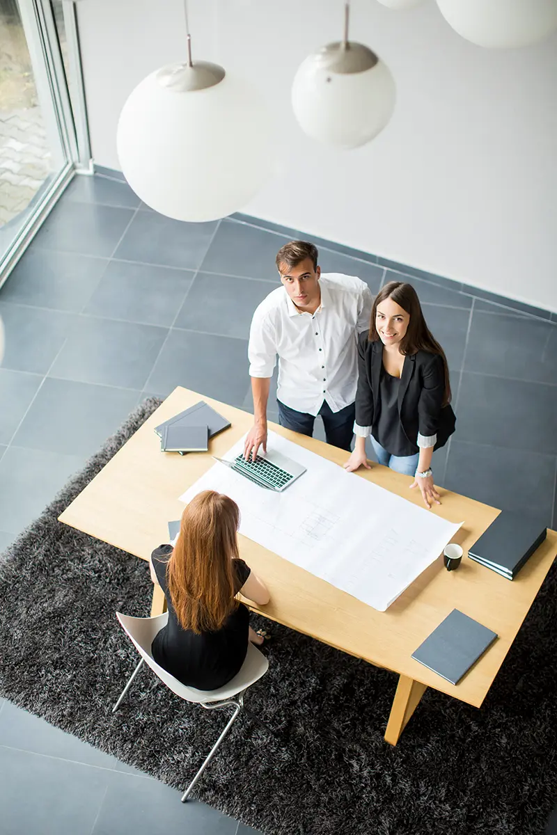 Colleagues in the office